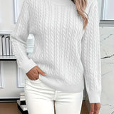 Bernila – Ladies' Cable Knit Jumper