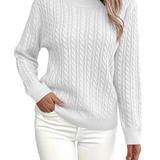 Bernila – Ladies' Cable Knit Jumper