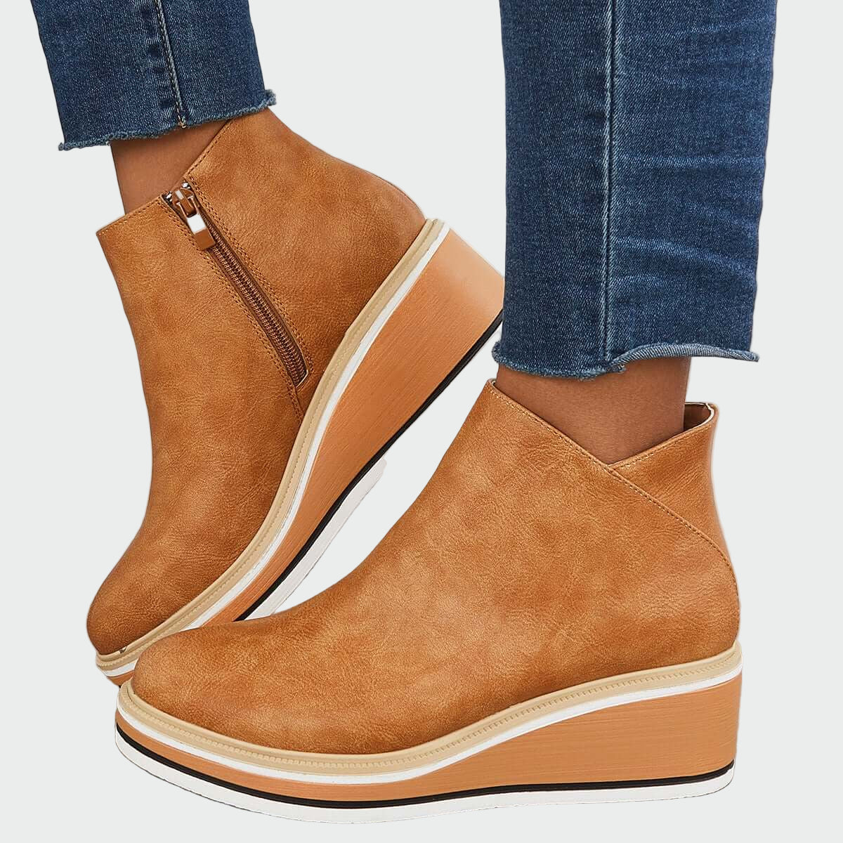 Ortopedske usnjene čizmice