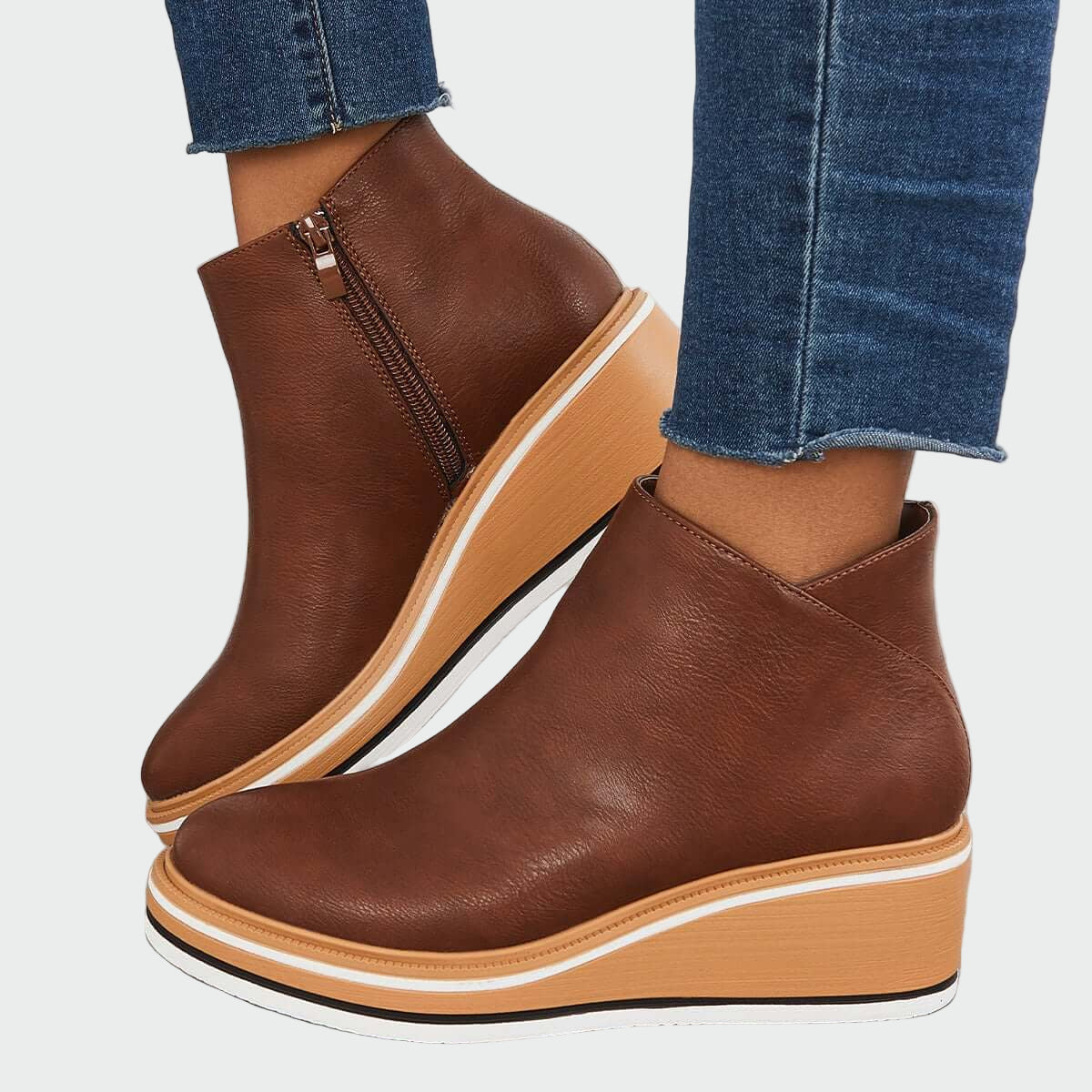 Ortopedske usnjene čizmice