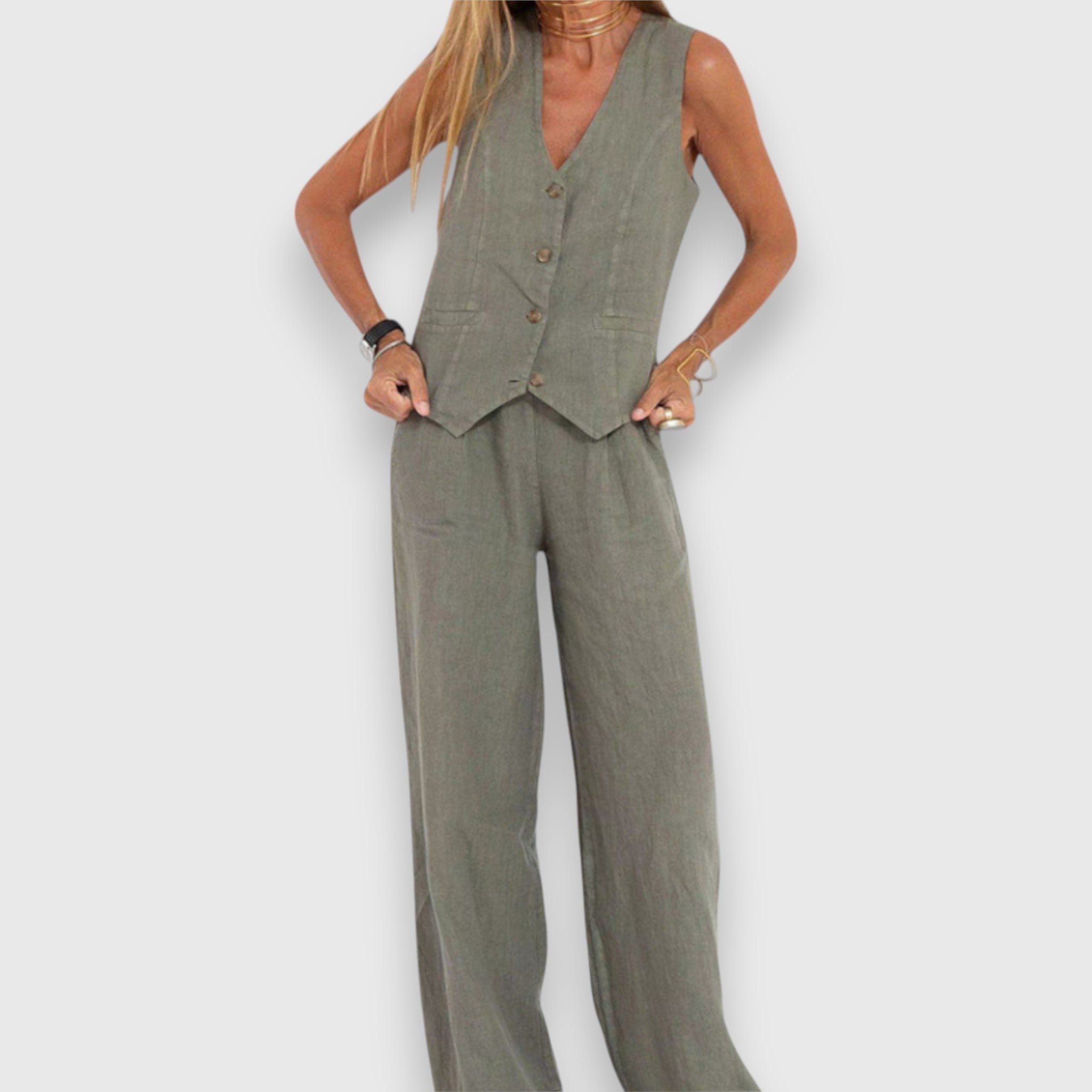 Komplet iz dveh kosov za poletno lahkotnost