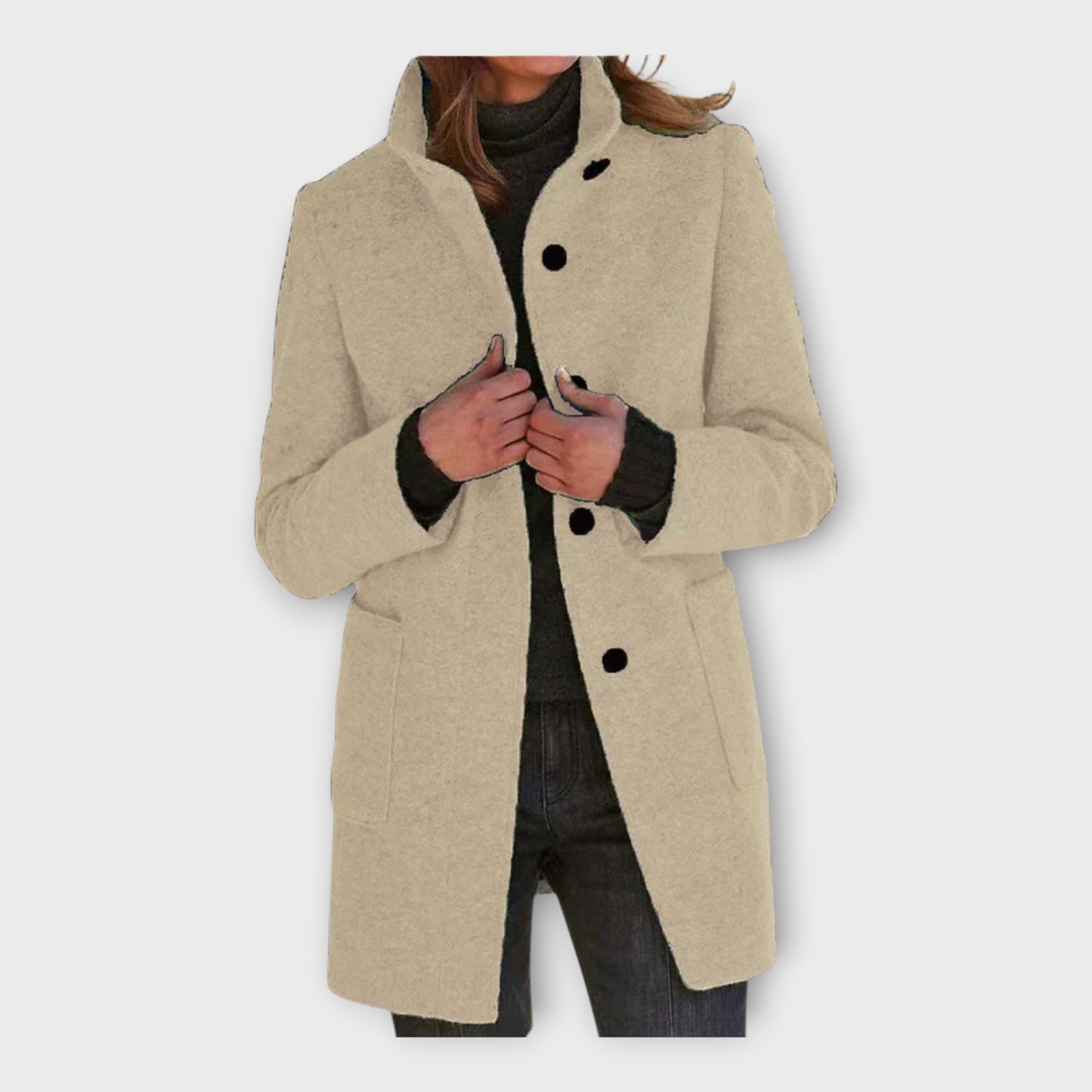 Κομψό Πalτό με ΔιαχRONική Γραμμή