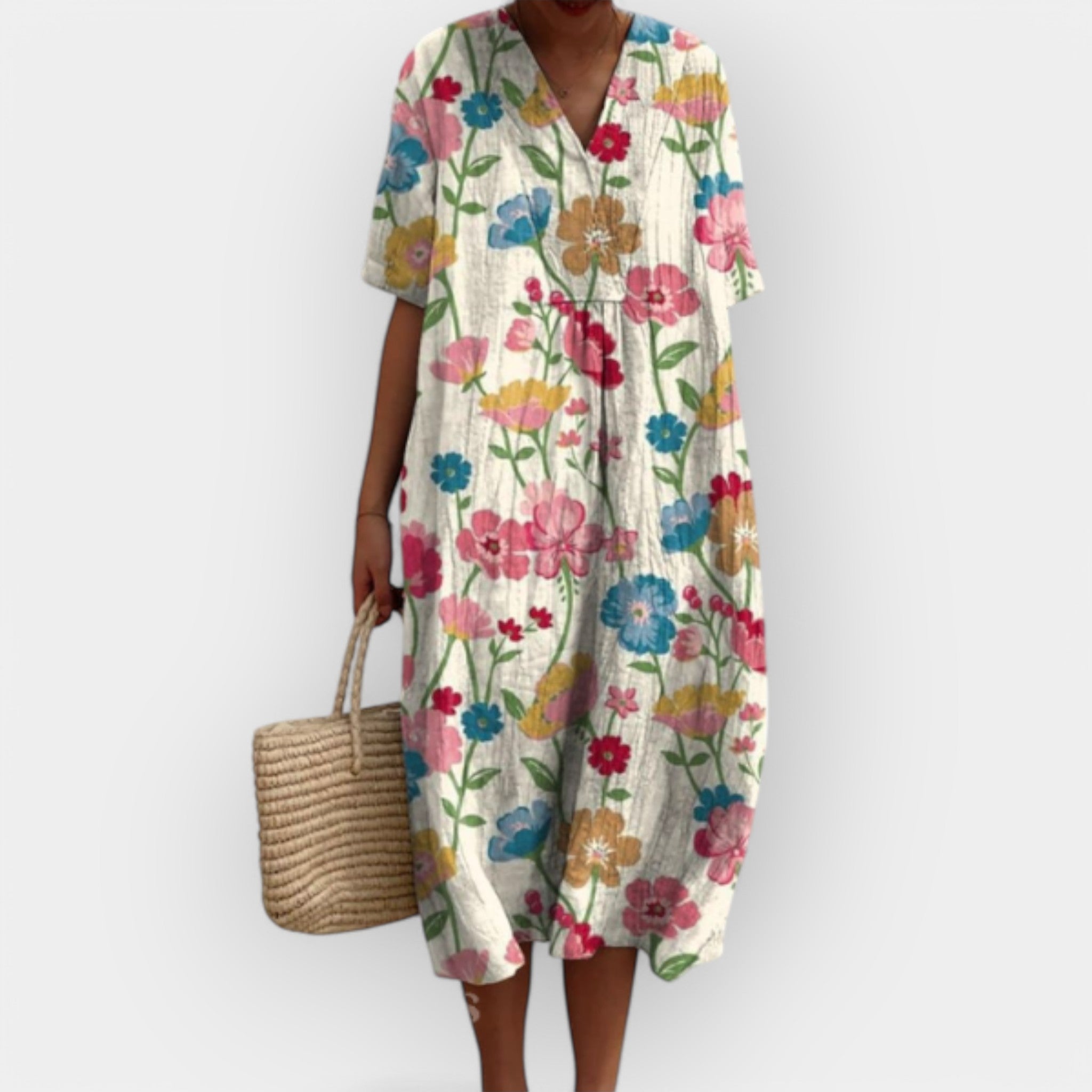 Cvetlične obleke za poletne dni