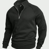 Antonio | Zip-up med halv lynlås