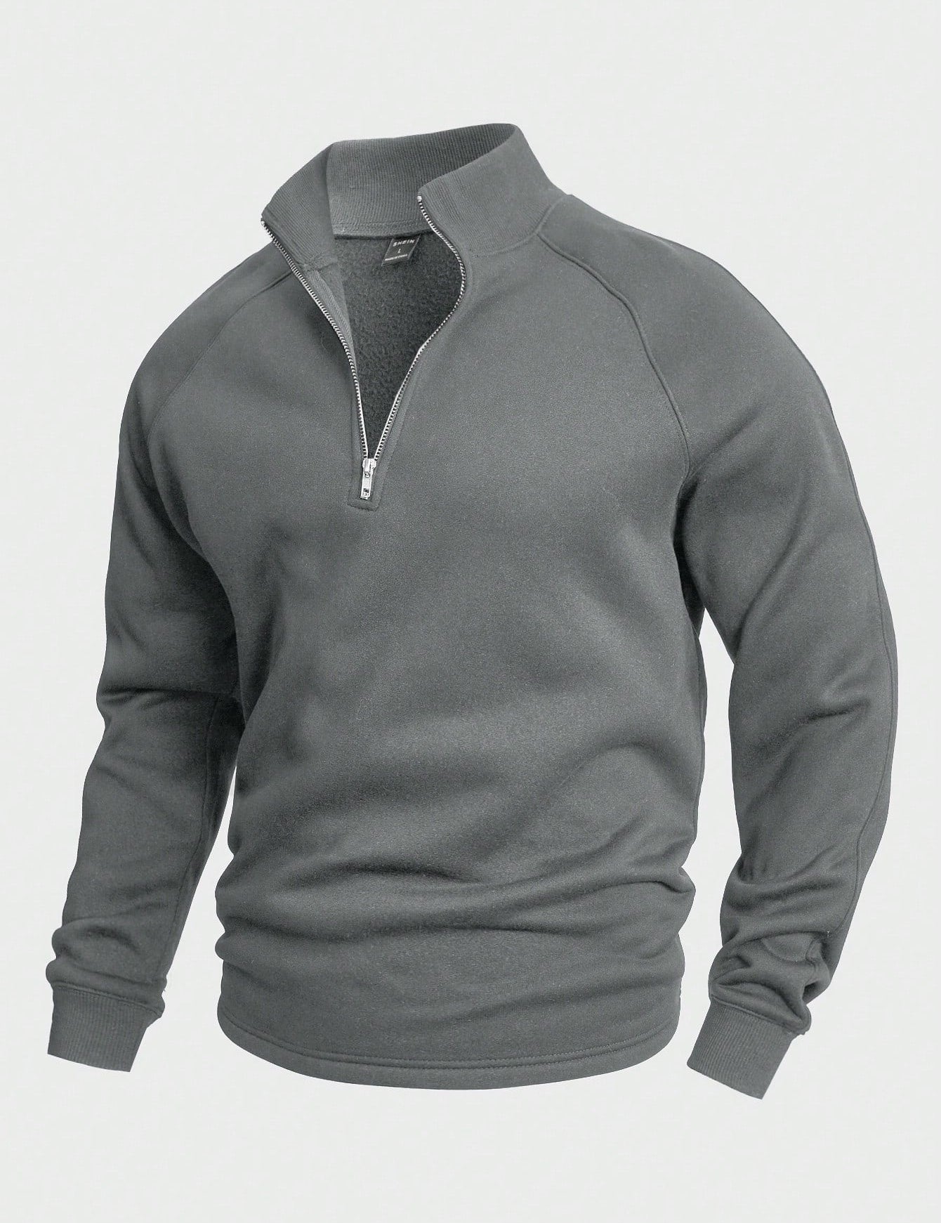Antonio | Zip-up med halv lynlås