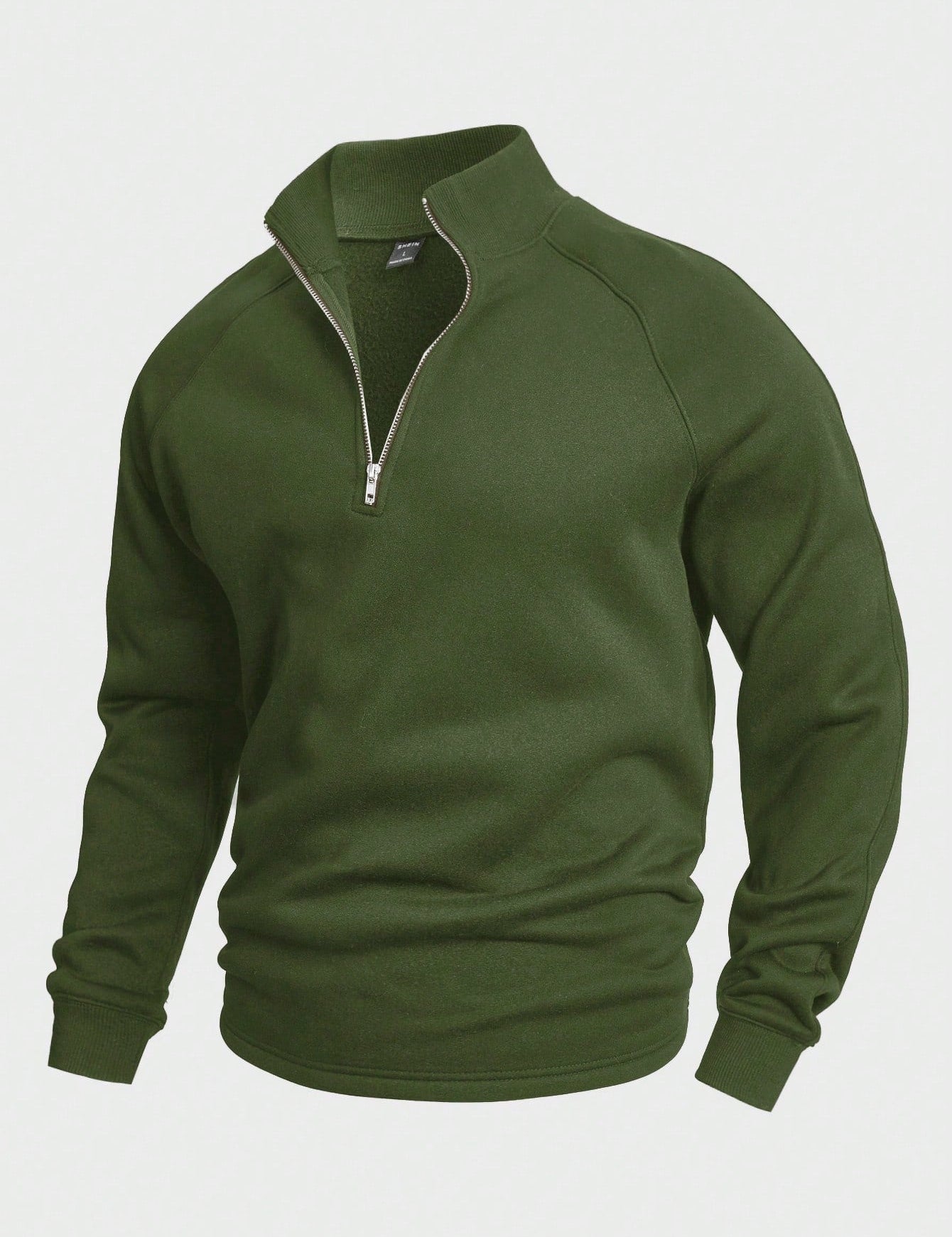 Antonio | Zip-up med halv lynlås