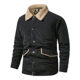 Sven™ | Fløjlsoverskjorte med Sherpafor