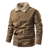 Sven™ | Fløjlsoverskjorte med Sherpafor