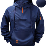 Henrik™ | Essential Hoodie med Halv Lynlås