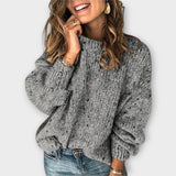 Eileen - Udobna Retro Pletena Kapa" can be rewritten as "Eileen - Comfy Retro Knitted Beanie.