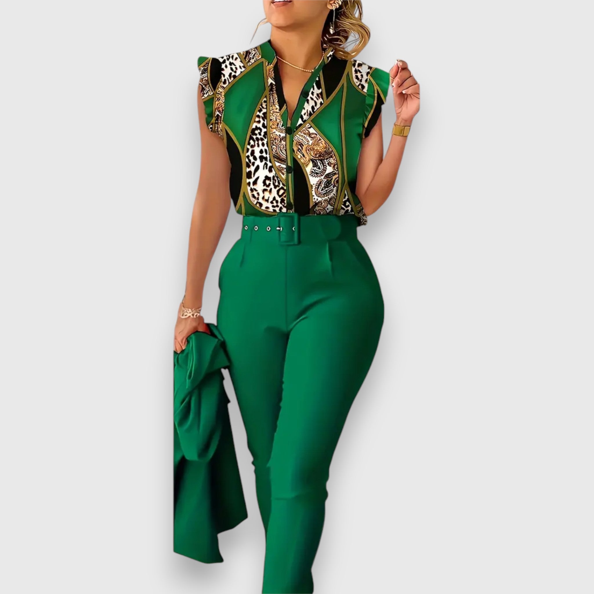 Moderen leopardji vzorec: Dvižni komplet