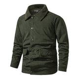 Sven™ | Fløjlsoverskjorte med Sherpafor