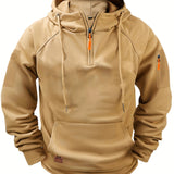 Henrik™ | Essential Hoodie med Halv Lynlås