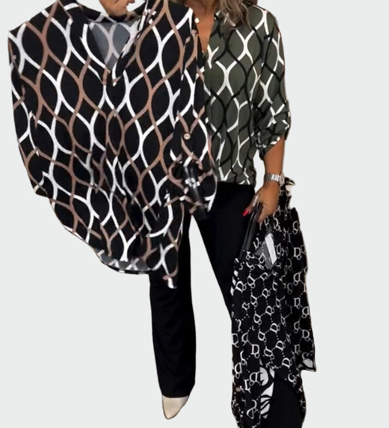 Majica s grafičnim vzorcem