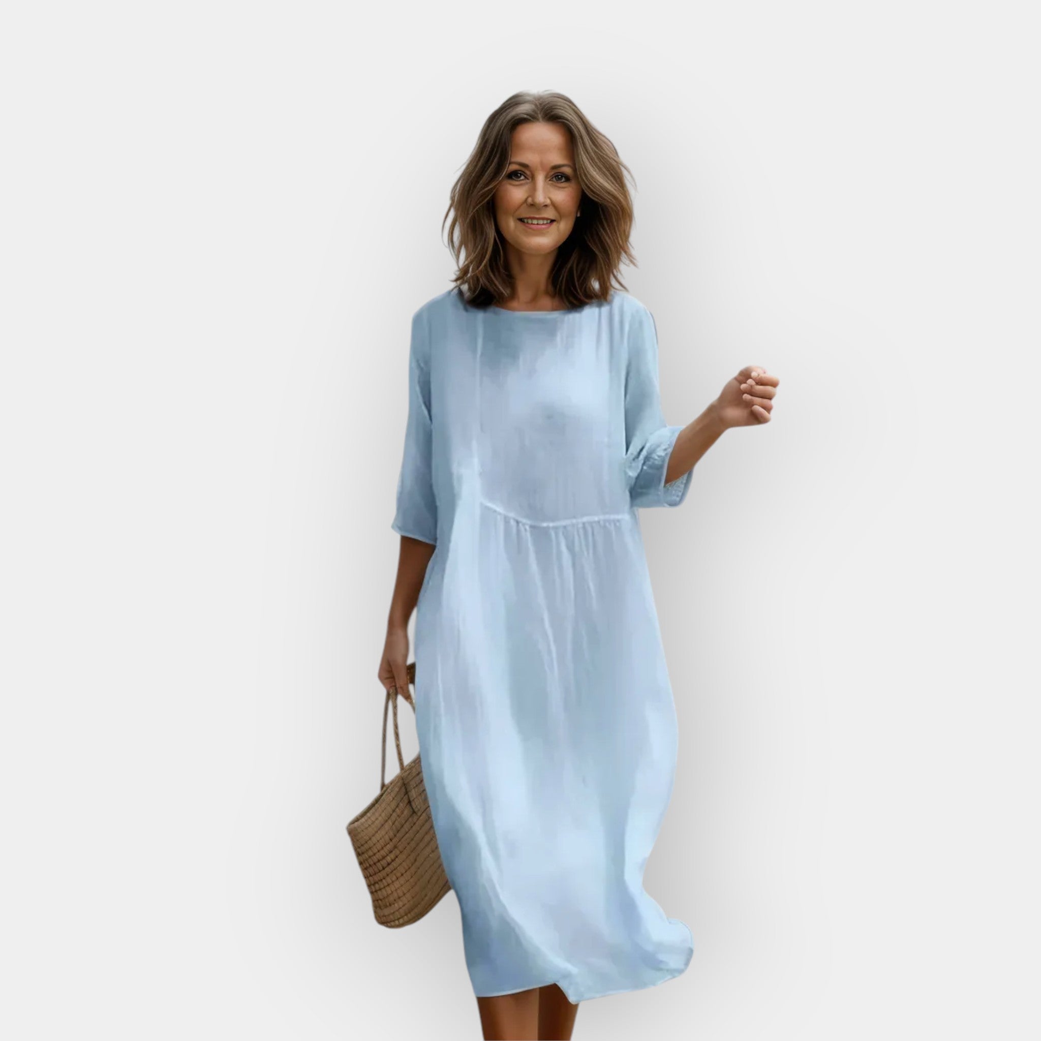 Haljina s laskavim krojem za trebuh