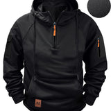 Henrik™ | Essential Hoodie med Halv Lynlås