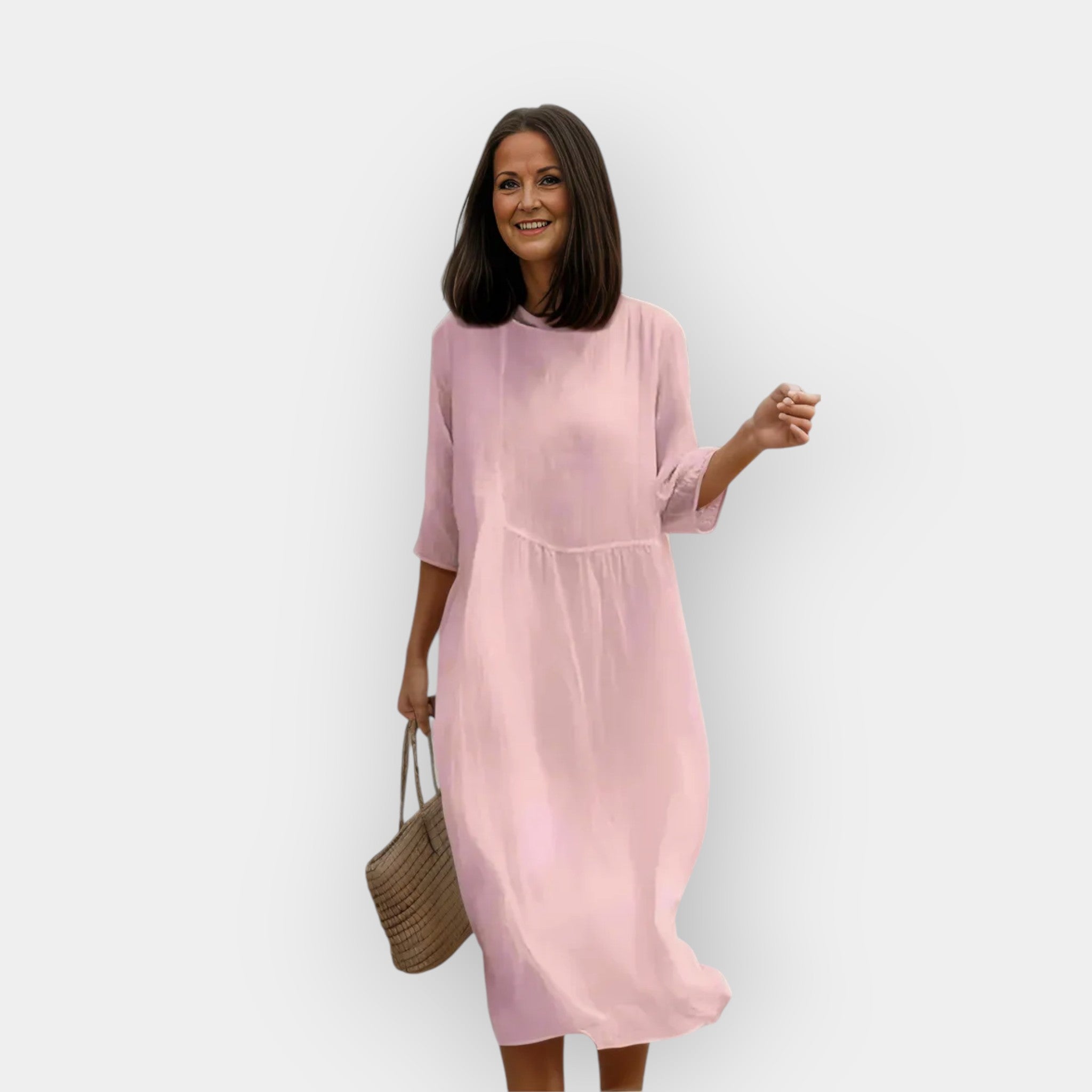 Haljina s laskavim krojem za trebuh