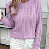 Bernila – Ladies' Cable Knit Jumper