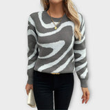 Larisa - Comfortable Knitted Jacket