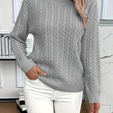Bernila – Ladies' Cable Knit Jumper