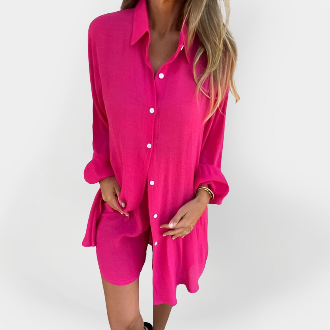 Vsakodnevna bluzo &amp; komplet kratkih hlač