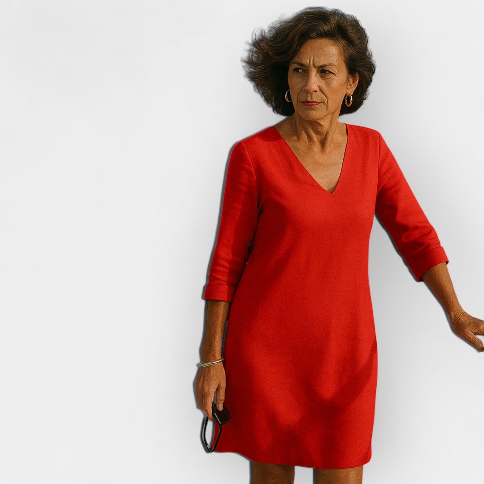 Poletna obleka z lahkim stilom