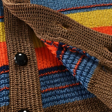 Magnus™ | Farverig Retro Cardigan
