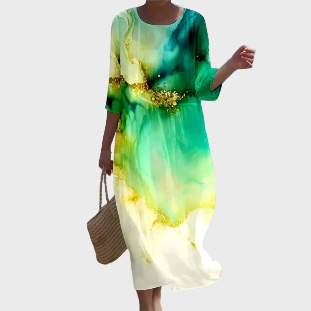 Lahka obleka z prekrivanjem