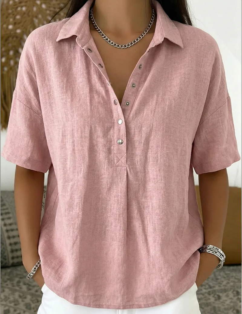 Adriana Stil | Bluza z ovratnikom in gumbki