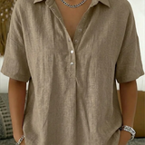 Adriana Stil | Bluza z ovratnikom in gumbki