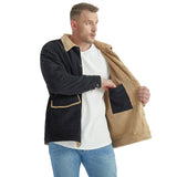 Sven™ | Fløjlsoverskjorte med Sherpafor