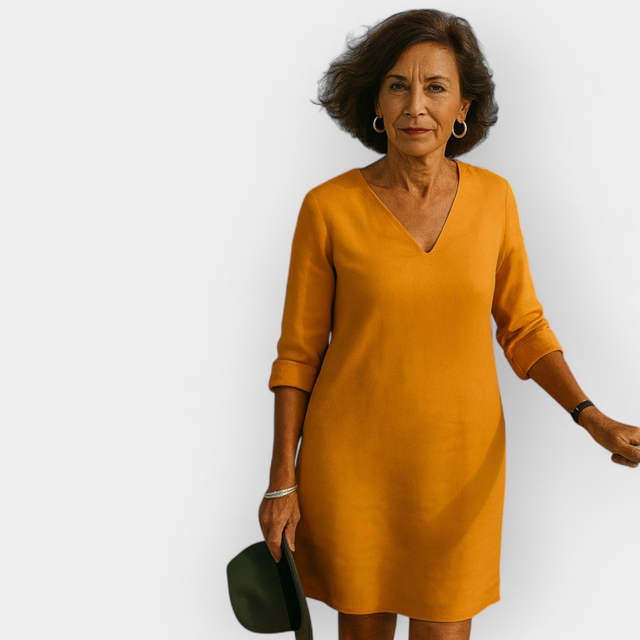 Poletna obleka z lahkim stilom