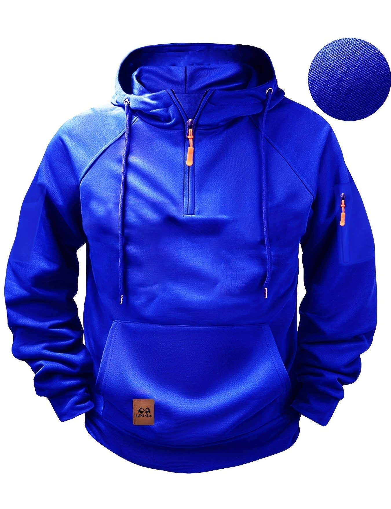 Henrik™ | Essential Hoodie med Halv Lynlås