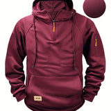 Henrik™ | Essential Hoodie med Halv Lynlås