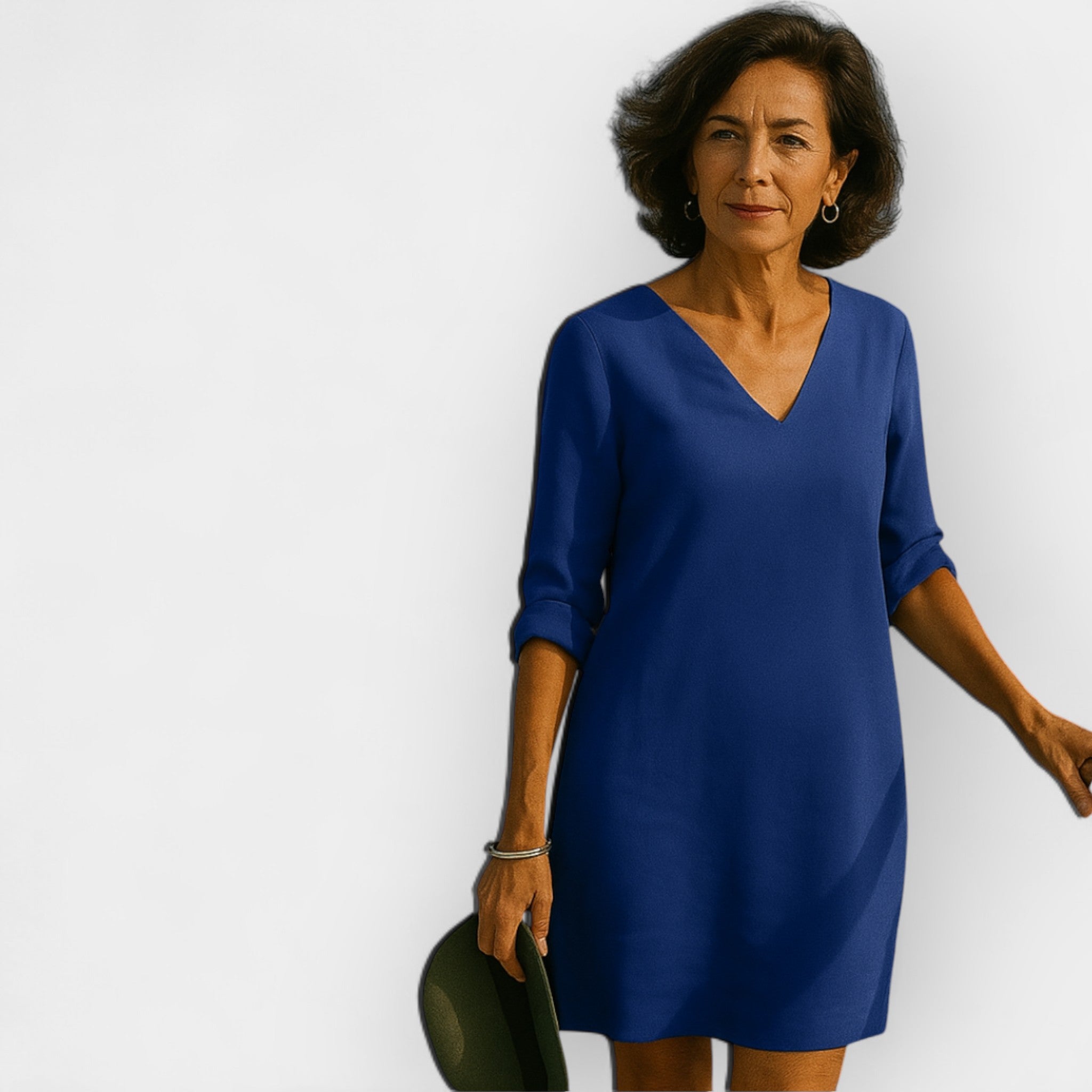 Poletna obleka z lahkim stilom