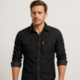 Jim™ | Klassisk Denim Skjorte