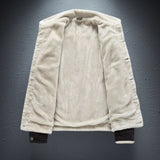 Evan™ | Denimjakke med Fleecefor