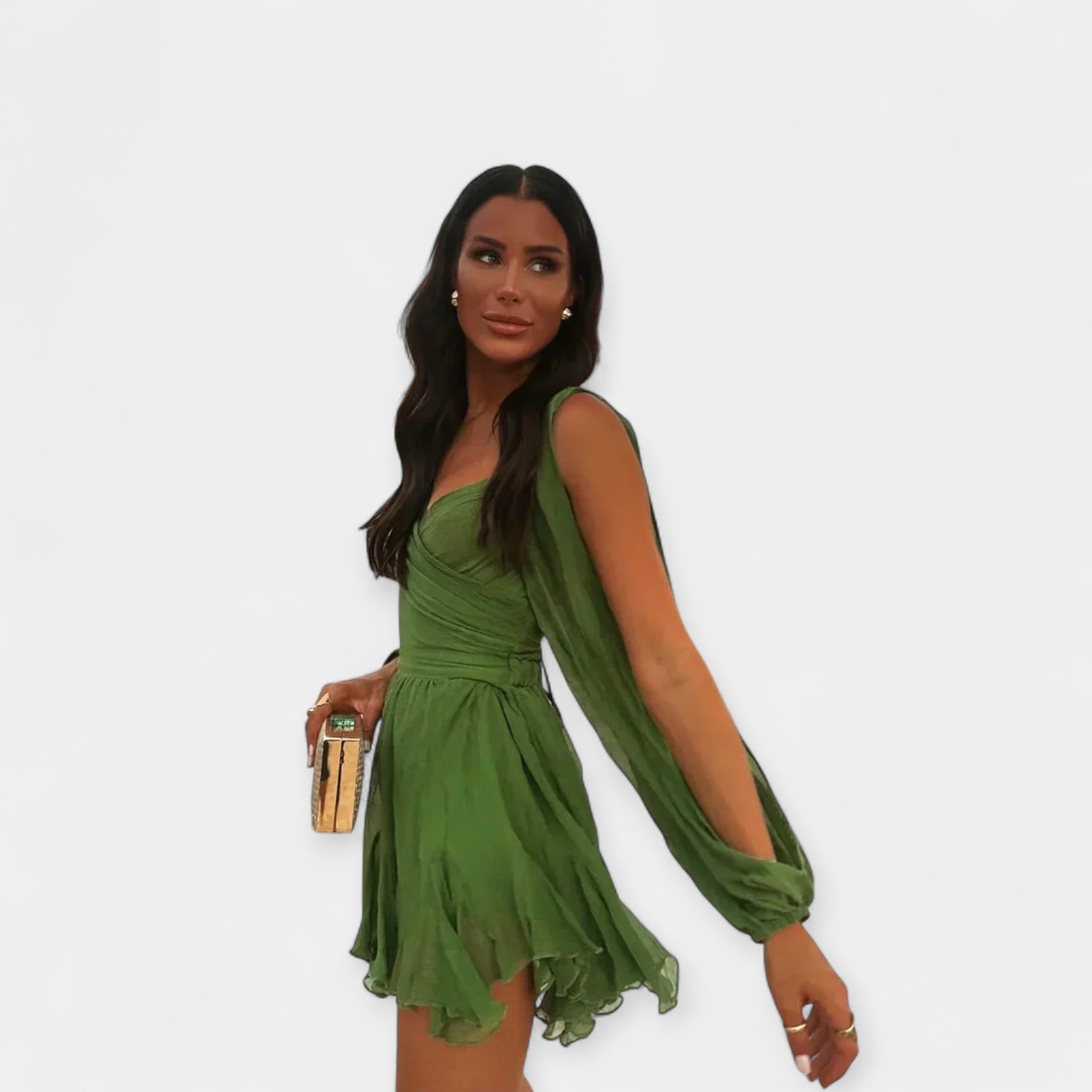 Romantične obleke z kratkimi rokavi za vsako priložnost