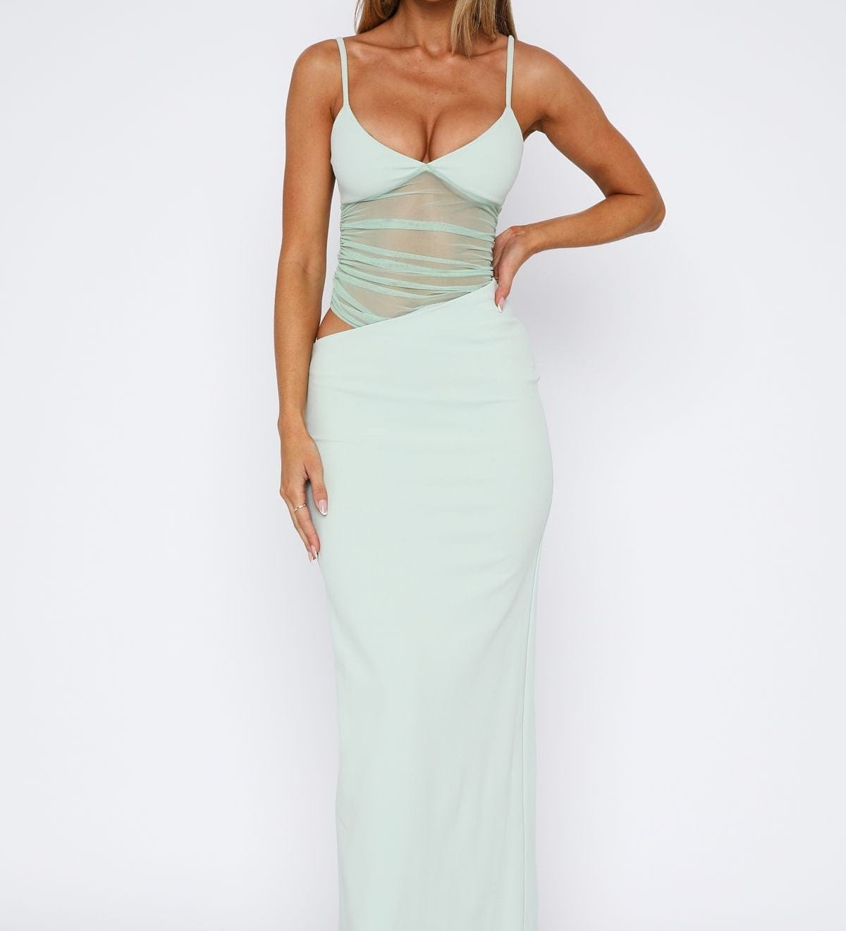 Aisling - Oprijeta obleka za zabavo z odprtim hrbtom