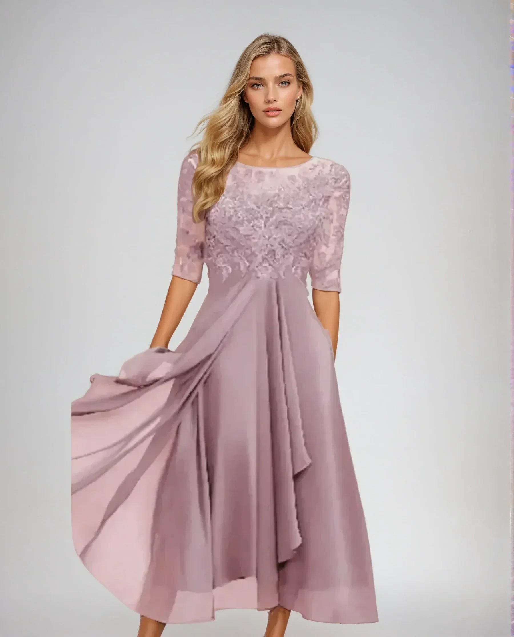 Margherita | Elegantna čipkasta obleka
