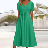 ISADORA | Elegantna midi obleka A-kroja