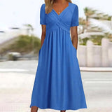 ISADORA | Elegantna midi obleka A-kroja