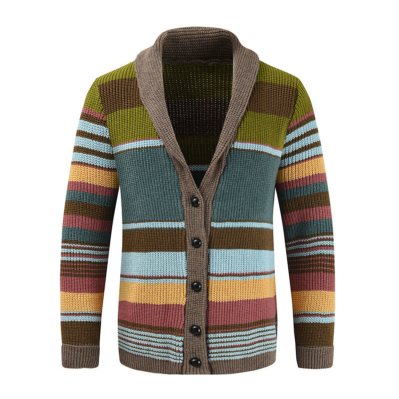 Laurits™ | Pulover Strikket Farverig