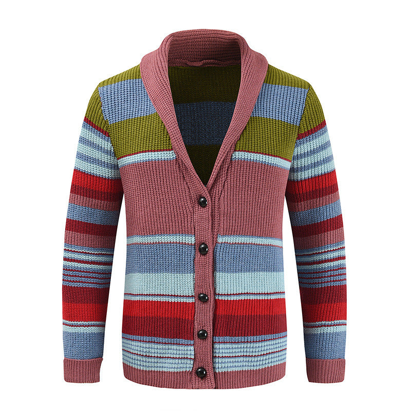 Laurits™ | Pulover Strikket Farverig