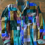 Luka | Patchwork košulja modernog kroja