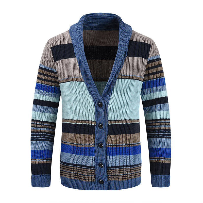 Laurits™ | Pulover Strikket Farverig