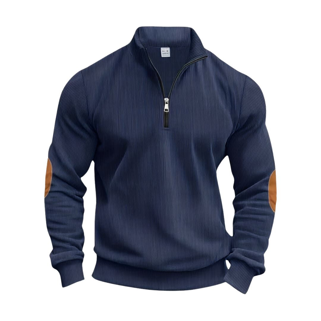 Soren™ | Stilfuld Halv-Zip Troje