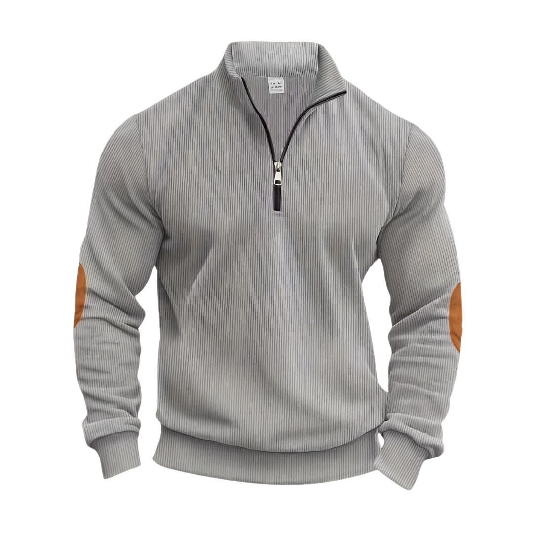 Soren™ | Stilfuld Halv-Zip Troje