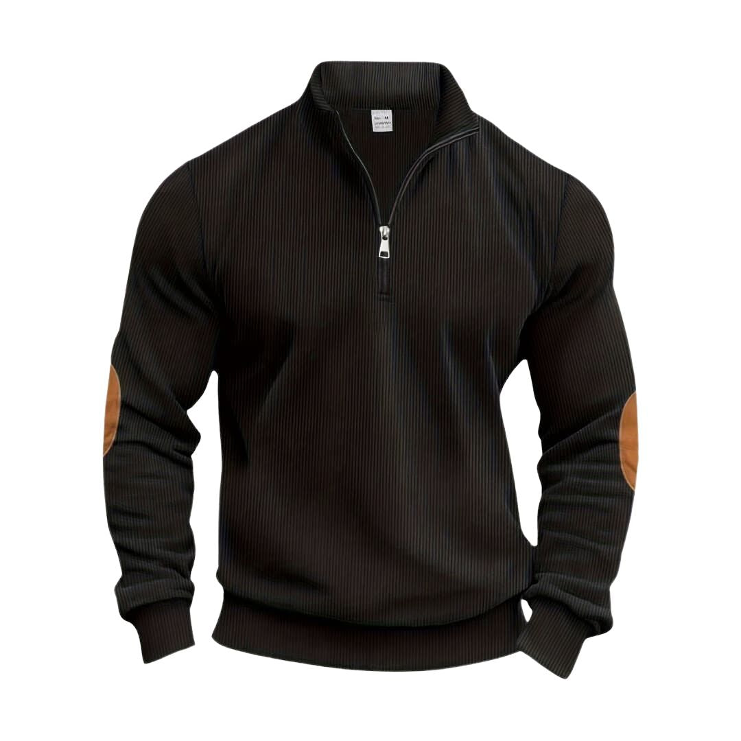 Soren™ | Stilfuld Halv-Zip Troje