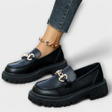 Γυναικεία Παπούτσια Plateau Loafer με Στυλ Μάγισσας